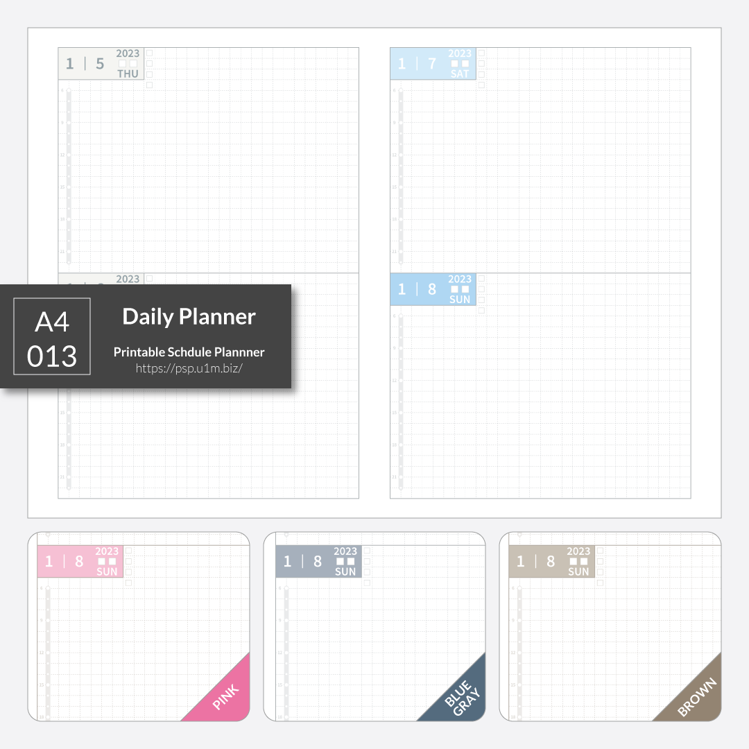 A4_013 Daily Planner