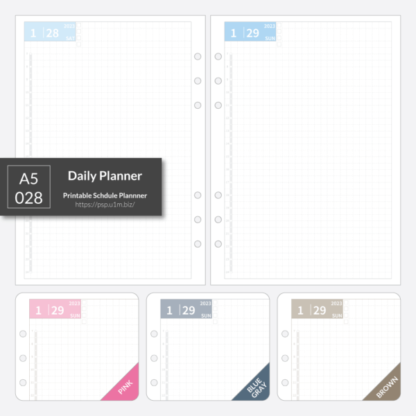 A5_028 Daily Planner