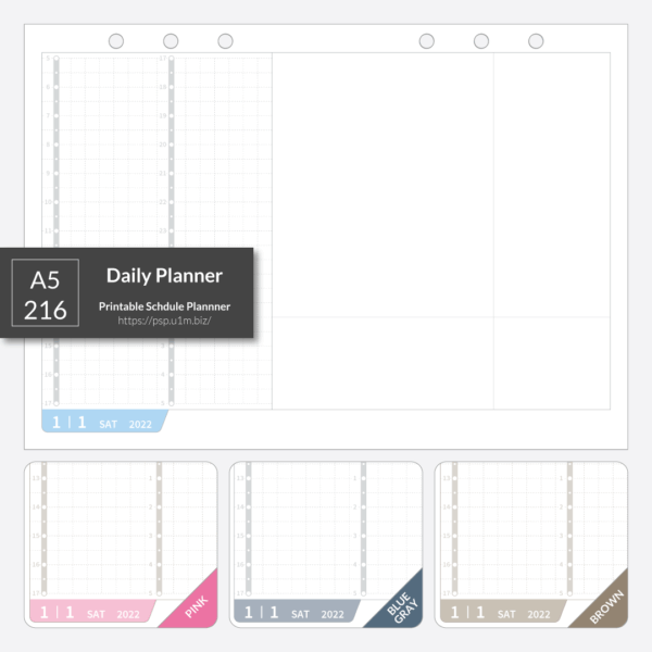 A5_216 Daily Planner